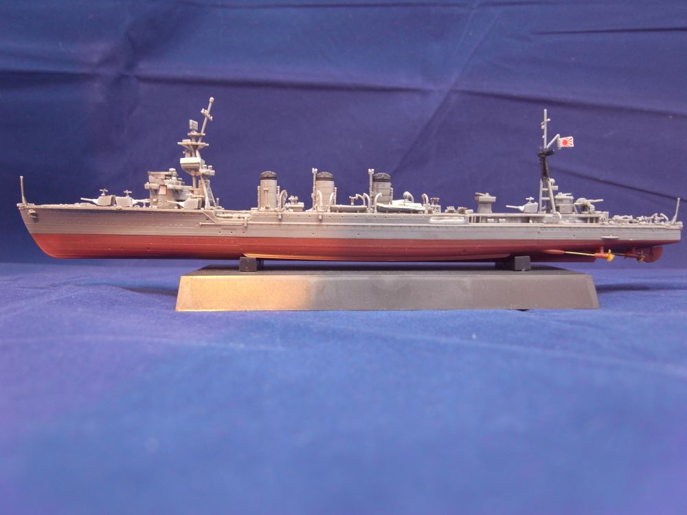 多摩（フジミ、艦NEXT、1/700）の完成写真