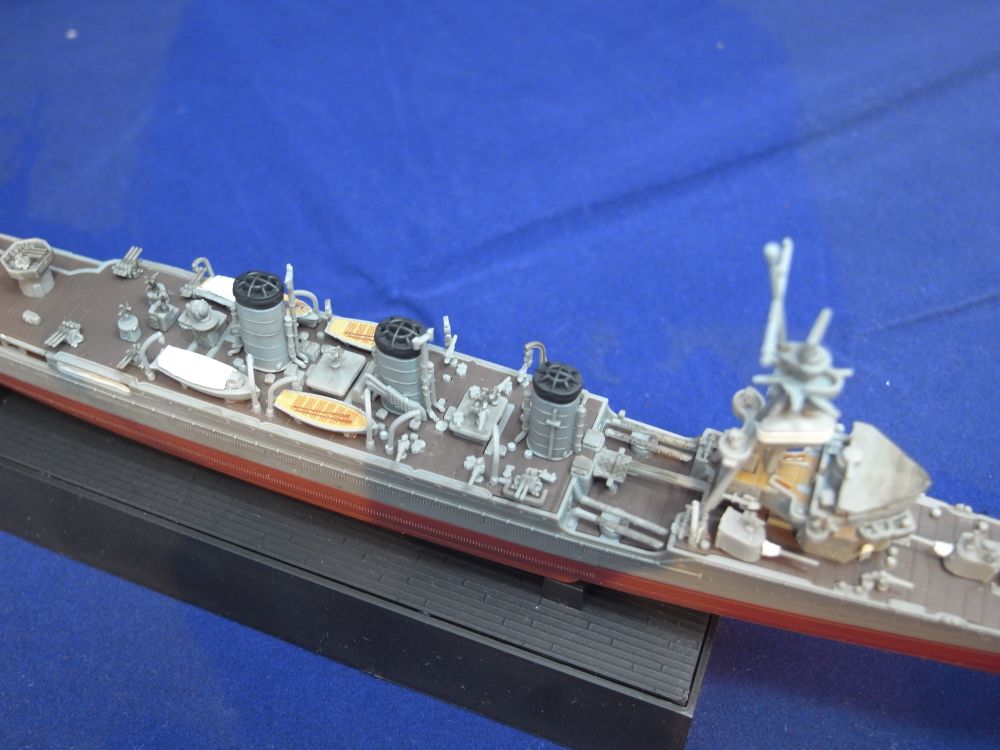 多摩（フジミ、艦NEXT、1/700）の完成写真